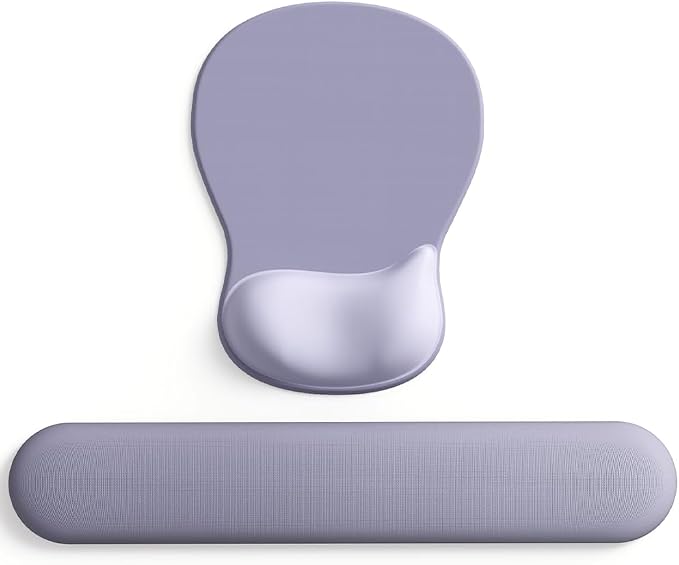 ErgoComfort Gel Wrist Rest Mouse Pad-Ergonomic Office Mousepad by DEMONCHEST