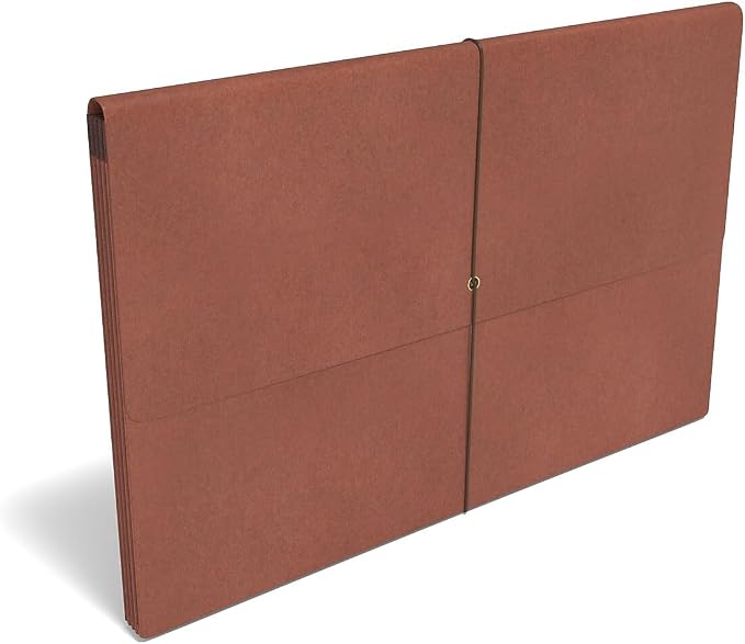 Staples Expanding Wallets, Letter Size, 3.5‑Inch Expansion, Durable Brown - Image 7
