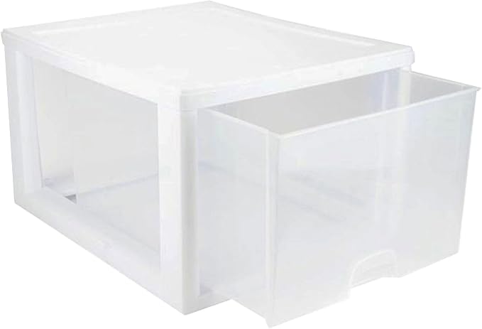 Sterilite 4-Pack Stacking Drawer, 27 Quart, Accessories, and Linens - Image 9