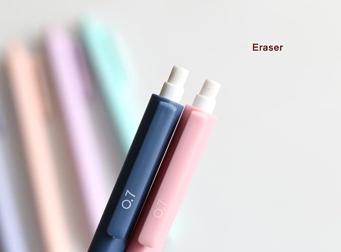 Solid Colors Mechanical Pencils 0.7mm Triangle Shape Automatic Pencil - Image 4