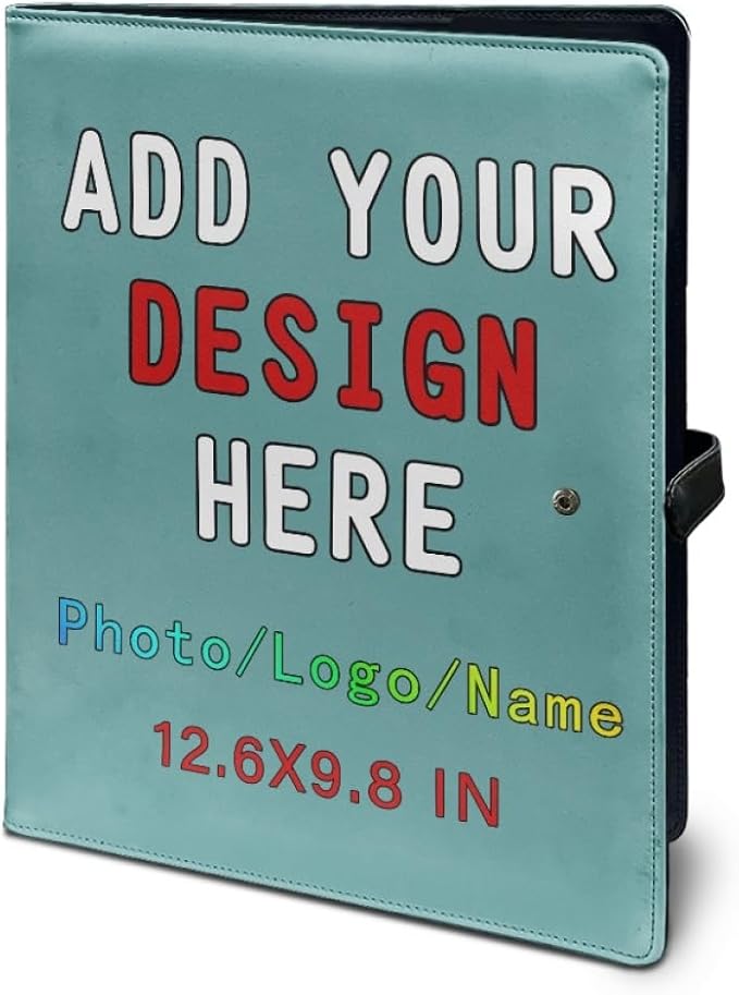 Personalized Padfolio with Logo, Custom Business Portfolio with A4/US Letter - Image 5
