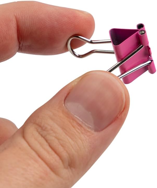 JAM PAPER Colorful Binder Clips - Image 2
