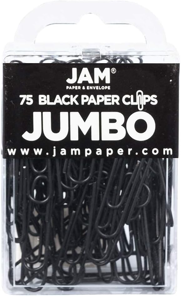 JAM PAPER Colorful Jumbo Paper Clips by JAMPaper