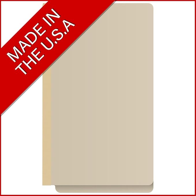 Ecom Folders End Tab File Folders | Legal Size 18 Pt Manila Stock - Image 5