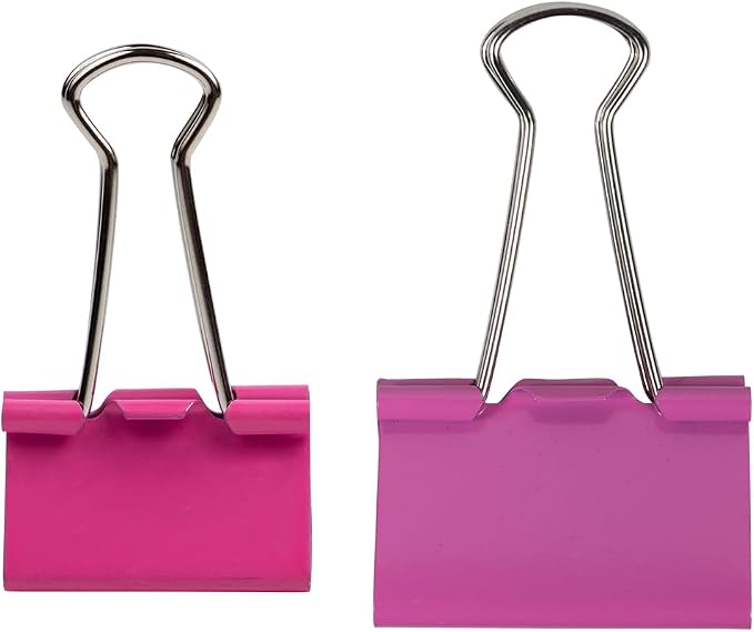 JAM PAPER Colorful Binder Clips Assortment - Image 3