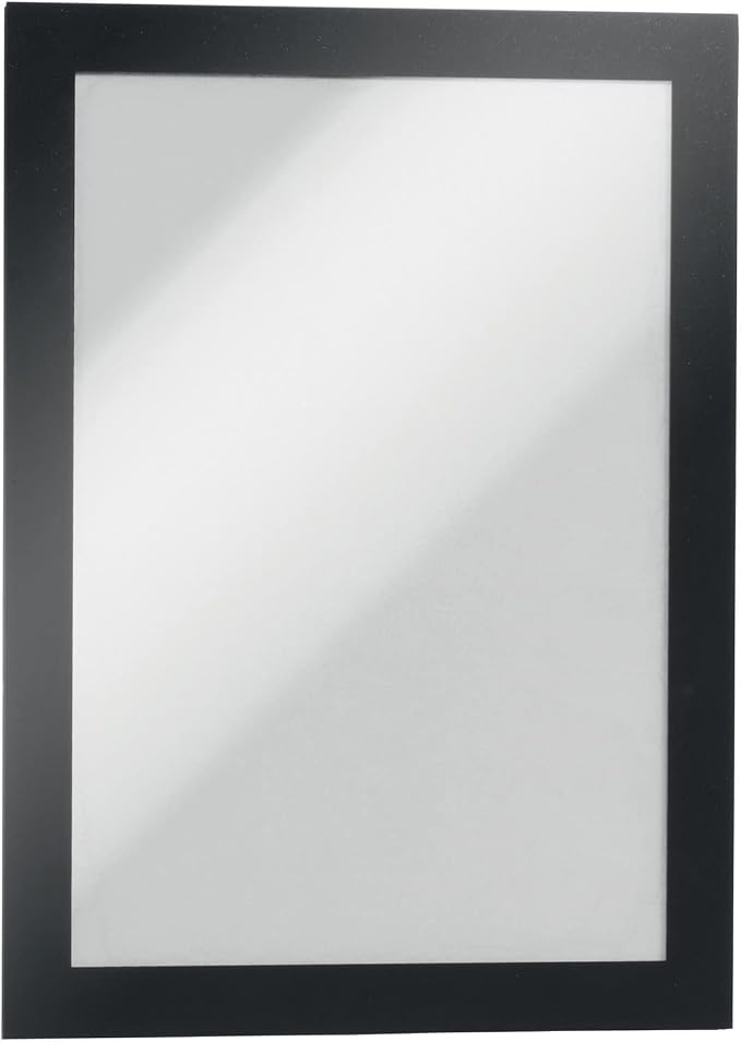Durable Duraframe Self Adhesive Magnetic Sign Holder in Half Letter-Size 5.5" x by DURABLEOfficeProducts