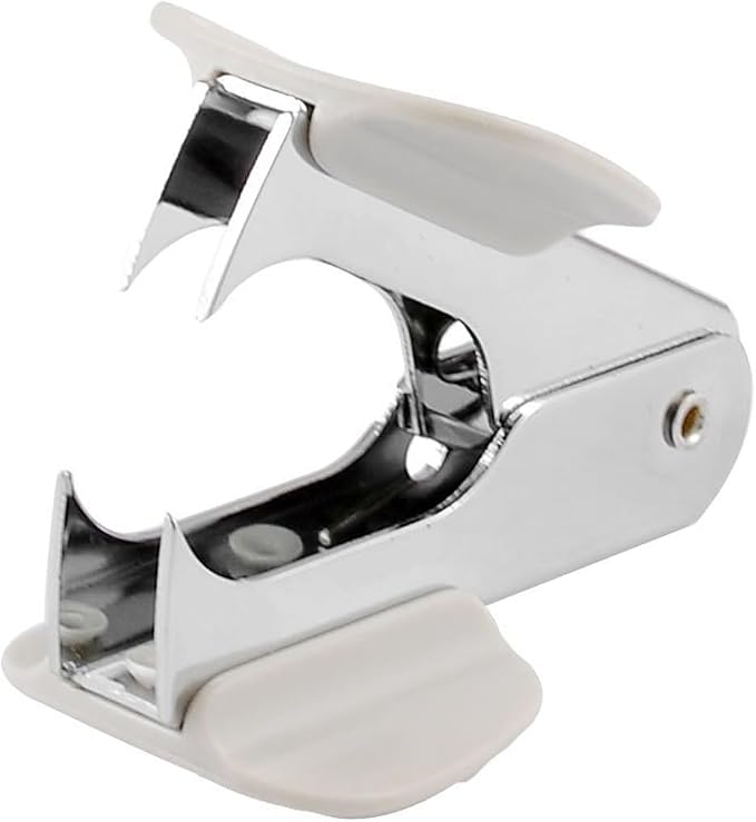 White Steel Pine Style Staple Remover by Unknown