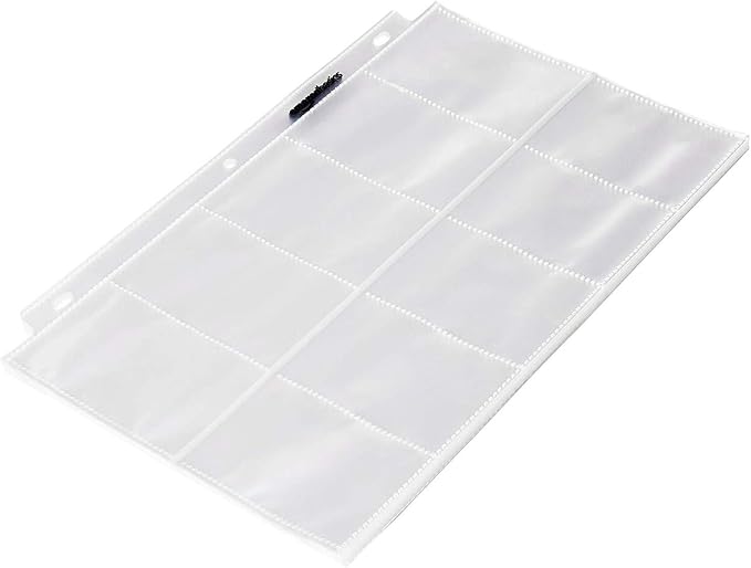 Amazon Basics Plastic Business Card Organizer Sleeves by AmazonBasics
