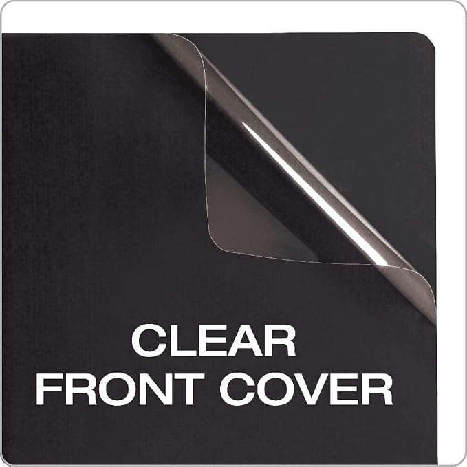 Oxford Linen Report Covers, Letter Size Folder - Image 3