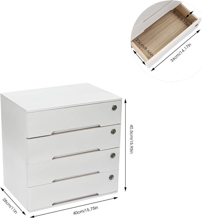 Wooden Desktop Storage Box - Image 3