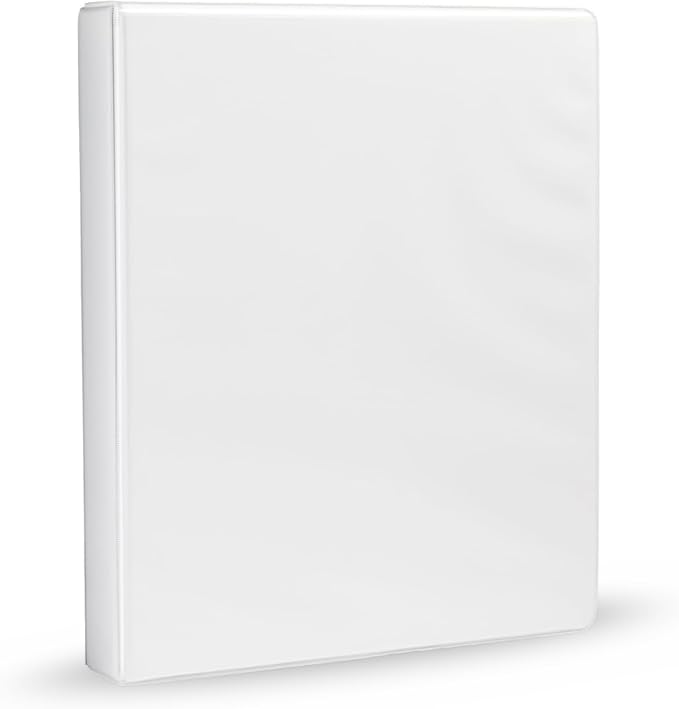 Amazon Basics 3-Ring Binder, Customizable, by AmazonBasics