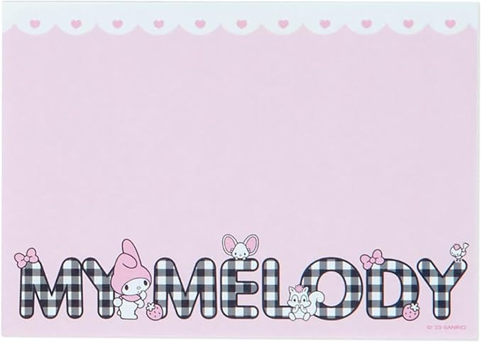 Sanrio My Melody 8 Design Memo 016951 - Image 8