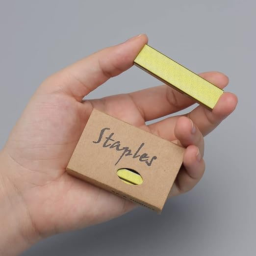 Yellow Gold 26/6 Standard Staple Set 12mm Width 1000/Box 6 Boxes/Pack 6000 - Image 7