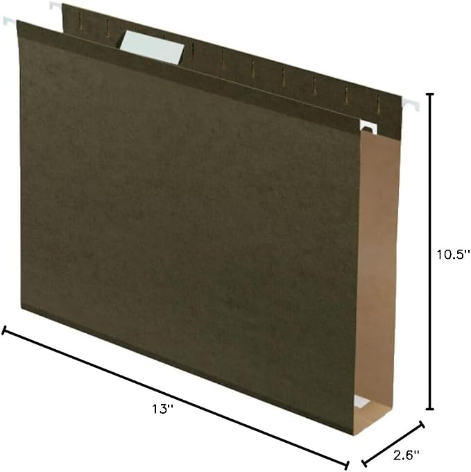 Pendaflex Hanging File Folders, 25 Pack, Letter Size, Reinforced, 5 Tab - Image 8