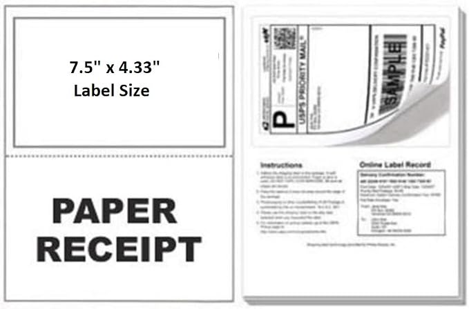 ProLine Labels for Click Ship PayPal/Ebay Compatible - Image 2