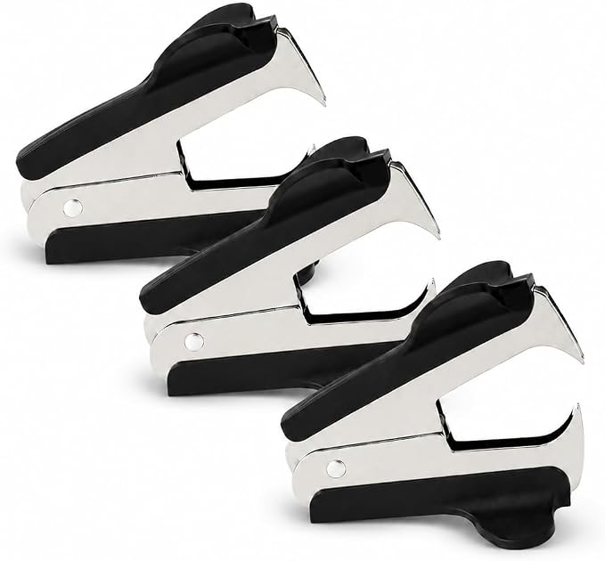 3 Pack Staple Remover Tool, Compact Metal Staple Puller by Unknown