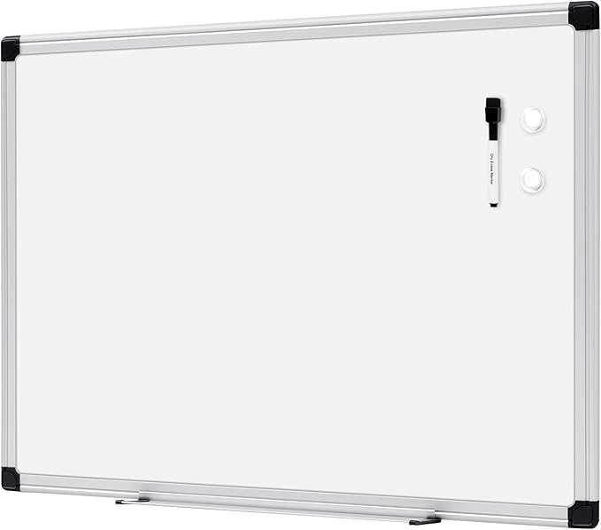 Amazon Basics Magnetic Dry Erase Whiteboard, Aluminum Frame, Presentation Board by AmazonBasics