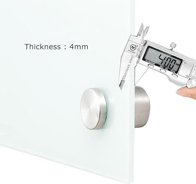 Dry Erase Boards Glass Whiteboard Magnetic 3'x 2' Frameless-DeskLoop Office