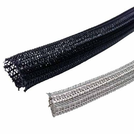 Electriduct 1/2" Hook Self Closing Sleeve Braid Wrap Around Sleeving Flame - Image 3
