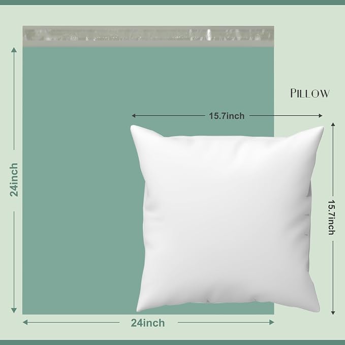 Metronic Large Poly Mailers 24x24 100 PCS, Strong Adhensive Shipping Bags - Image 2