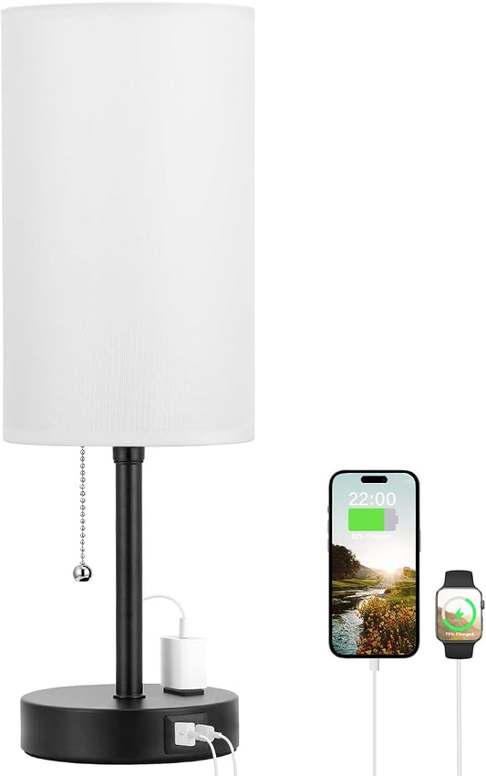 Dicoool 17Inch Tall Bedroom Lamps by DicooolDirect