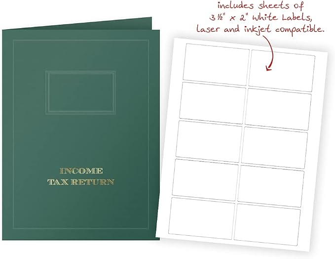 The Gallery Collection, Income Tax Return Pocket Folders, - Image 5