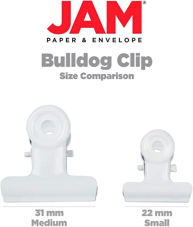 JAM PAPER Metal Bulldog Clips - Image 7