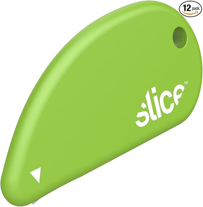 Slice Micro Safety Cutter, Safe Ceramic Box Cutter Lasting 11x Longer than Metal by SliceInc