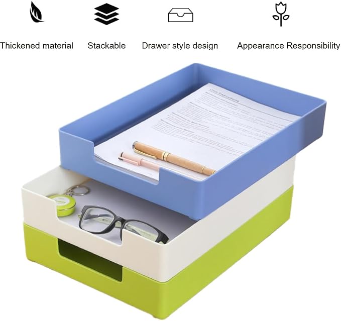Letter-Size Tray, Desk Drawer Organizer - Image 4