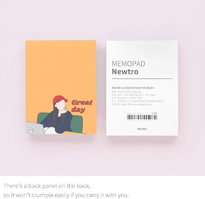 Monolike Memopad Newtro design A SET - Image 3