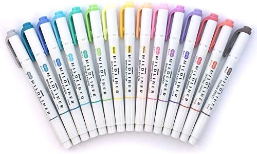 Zebra Pen Mildliner Double Ended Highlighter Set, Broad and Fine Point Tips - Image 12