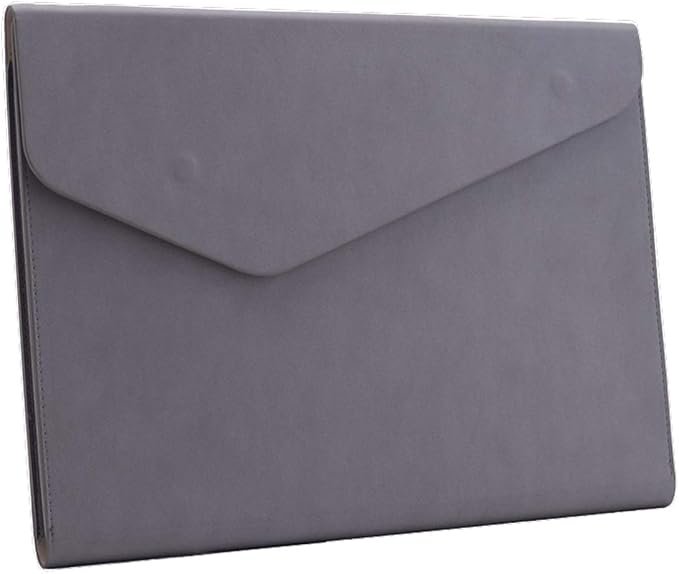 PU Leather A4 File Folder Document Holder Waterproof Portfolio Envelope Folder by enyuwlcm