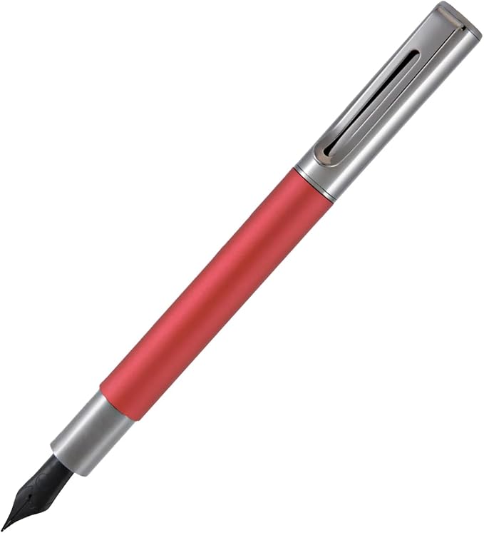 Monteverde USA Ritma Fountain Pen in Red – Omniflex Nib, Flexible JoWo by Monteverde