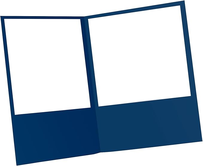 Oxford Monogram Executive Twin Pocket Folders, Letter Size, 4 Pack - Image 6