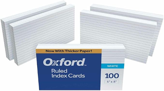 Oxford Ruled Index Cards - Image 11