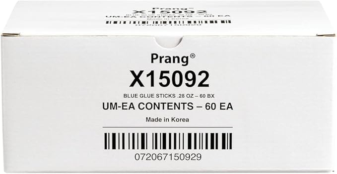 Prang Washable Glue Stick, Blue, 28 Oz., 60 Count-DeskLoop Office