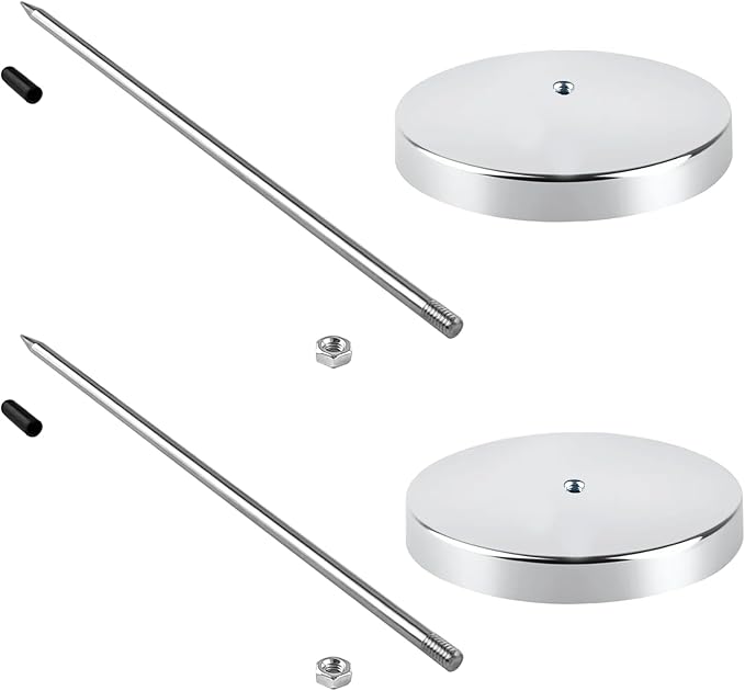 2Pcs Stainless Steel Receipt Holder & Ticket Stabber, Receipt Spike, Bill Fork - Image 4