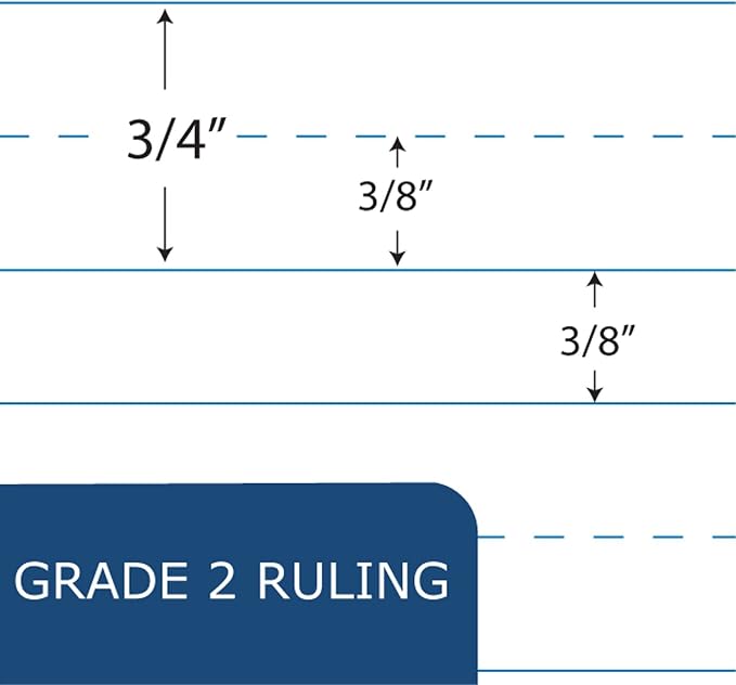 ROARING SPRING Grade 2 Ruled Flex Cover Marble Comp Book 9 3/4'' x 7 3/4'' - Image 3