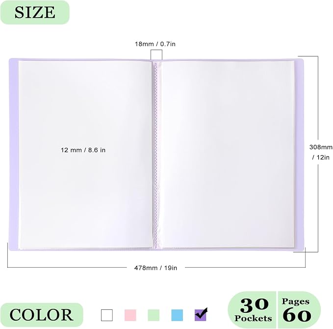 Tamaki Binder with Plastic Sleeves - Image 2