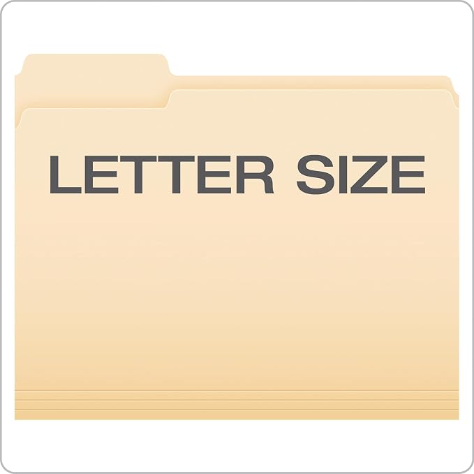 Pendaflex File Folders, 250 Bulk Package, Durable Manila Folders, Letter Size - Image 4