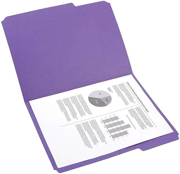 Staples Reinforced File Folders, Letter Size, 3‑Tab Design, Heavy‑Duty - Image 6