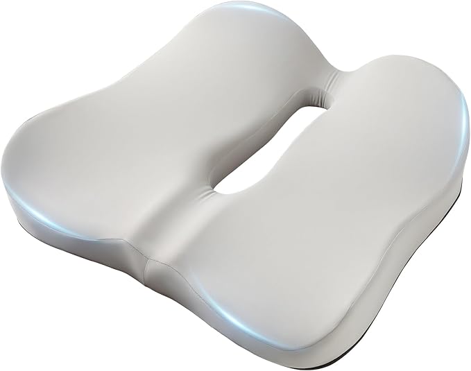 SheRest Seat Cushion, Ergonomic Memory Foam Cooling Cushion, Pressure Relief by SheRest