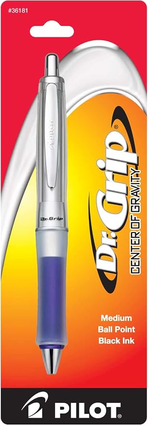 PILOT Dr. Grip Center of Gravity Retractable Ball Point Pen, Medium Point - Image 2