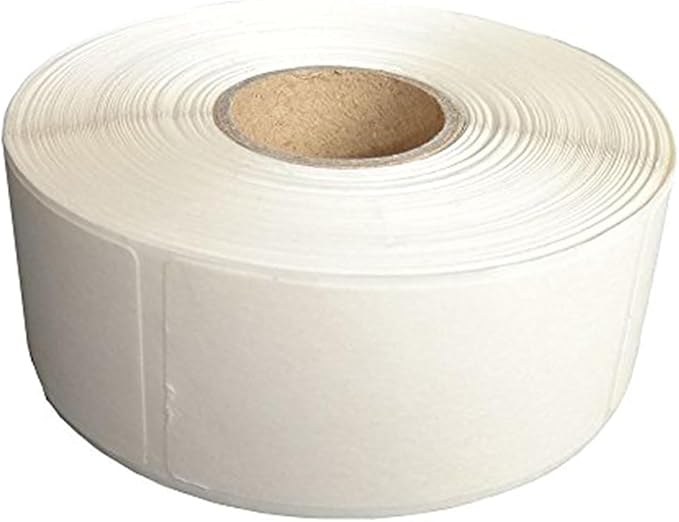 L LIKED Blank White 1 x 2 Inch Dissolvable Labels by LLIKED