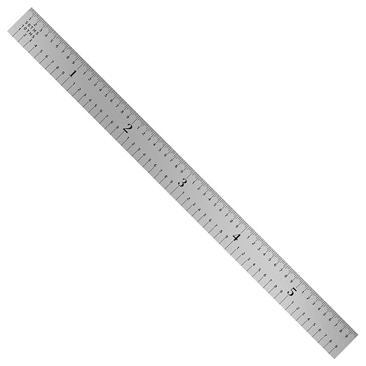 PEC Tools Made in USA Machinist Rule, Markings 1/10" - Image 3