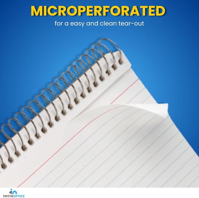1InTheOffice Spiral Bound Index Cards 4x6 Ruled, 50 Cards/Pack, 3 Packs - Image 5