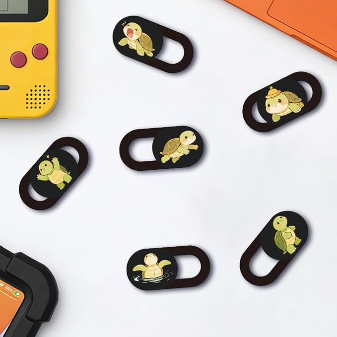 6Pcs 6 Styles Turtle Camera Cover Slide Cute Privacy Guard Accessories - Image 4