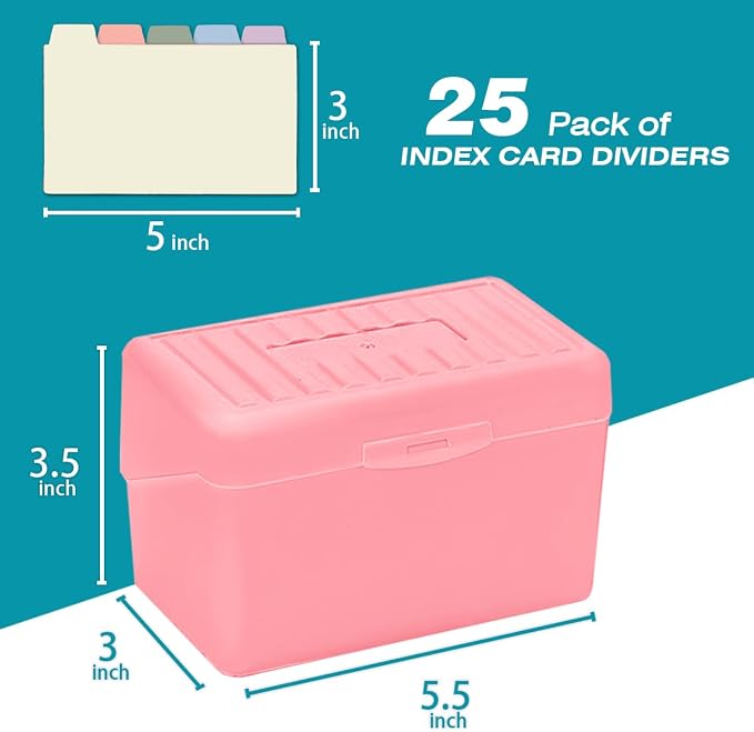 H4D Index Card Holder 3x5 Inches - Image 3