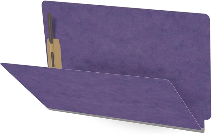 Ecom Folders End Tab Pressboard File Folders | Legal Size 25 Pt Stock by Ecom+Folders