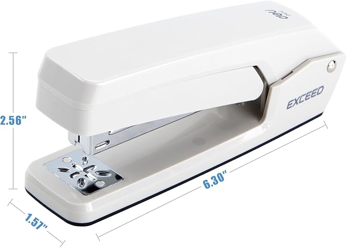 Deli/EZWORK Swing-Arm Swivel Stapler, 25 Sheets Capacity, 360 Degree Rotate - Image 6